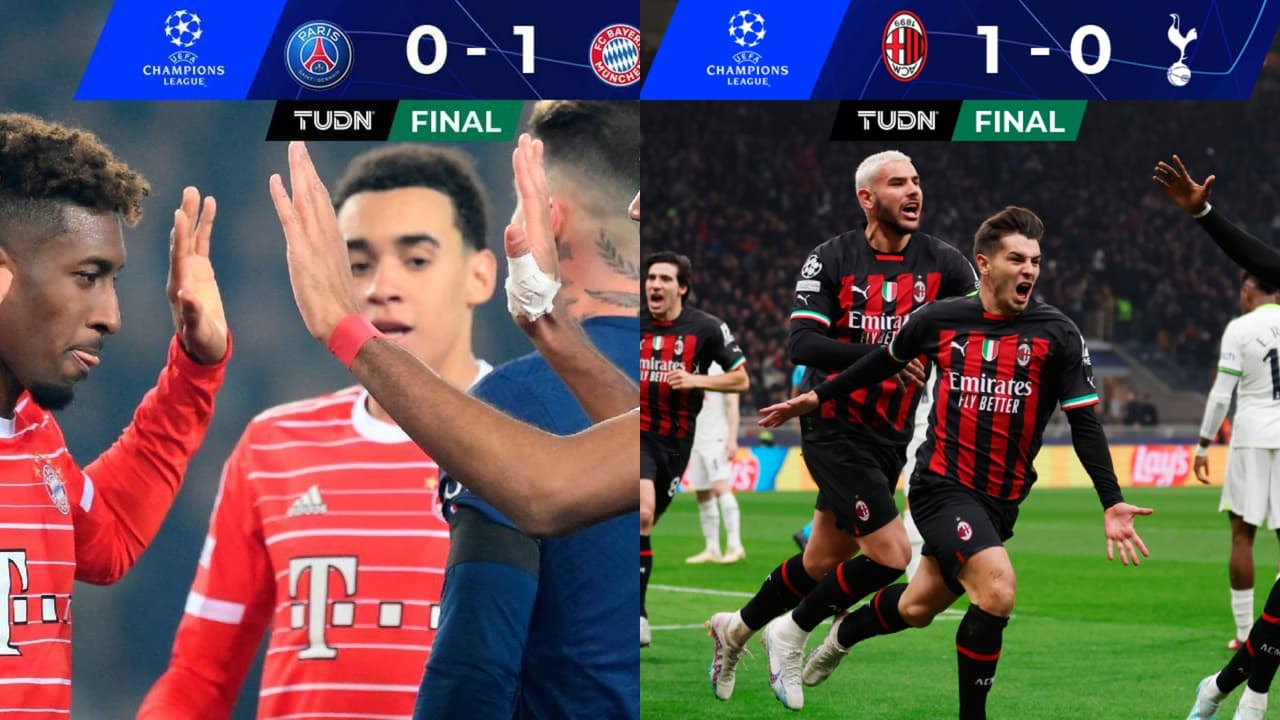 UEFA Champions League: ¡Ganan Bayern y Milan en Octavos de Final!