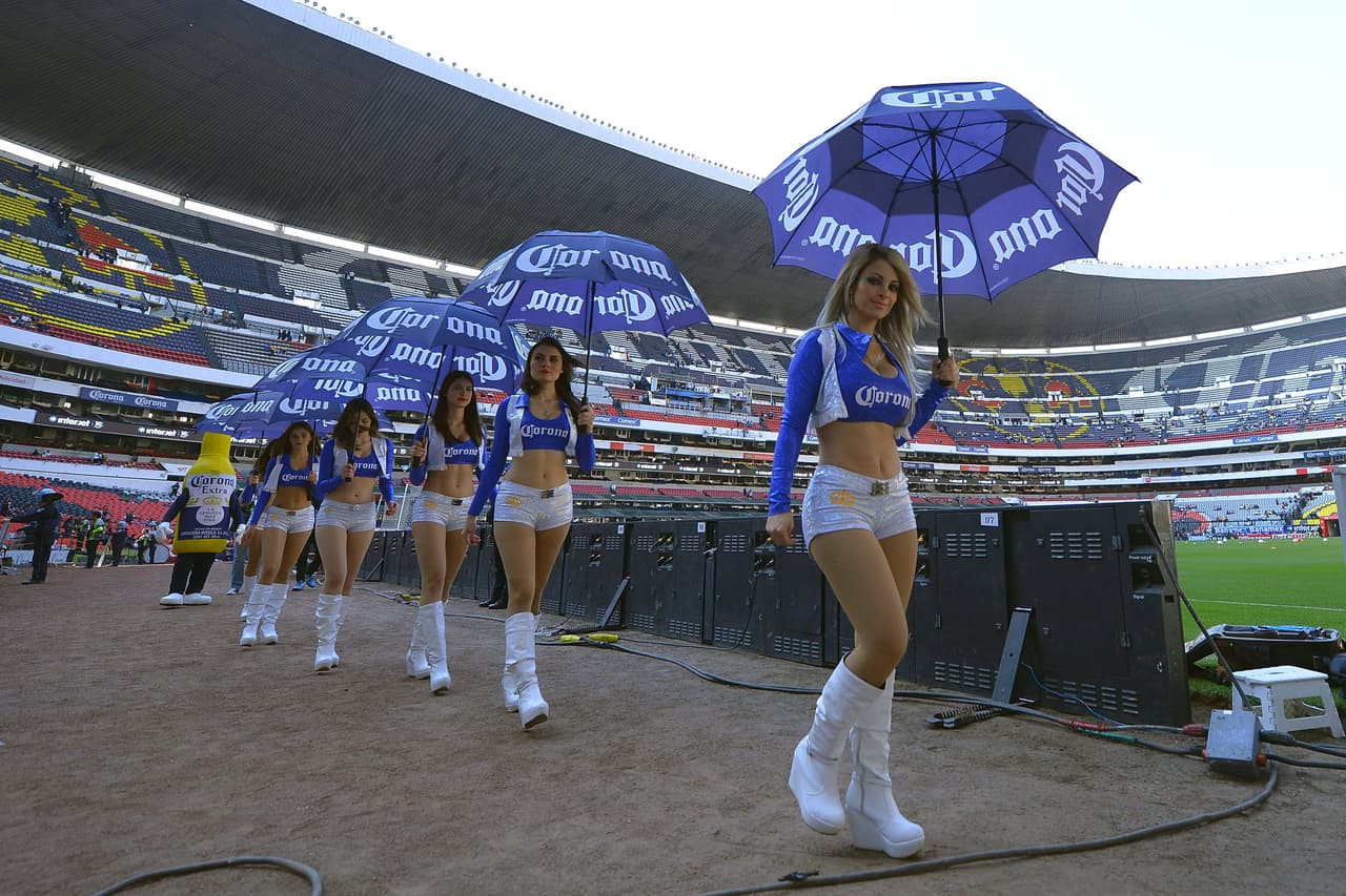 La belleza de las porristas en la fecha 5