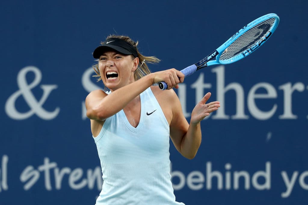 Maria Sharapova, quizá, es la tenista rusa más destacada, o más popular, en los últimos años está en el Top 10 de atletas en Twitter, pese a no ser su mejor año.