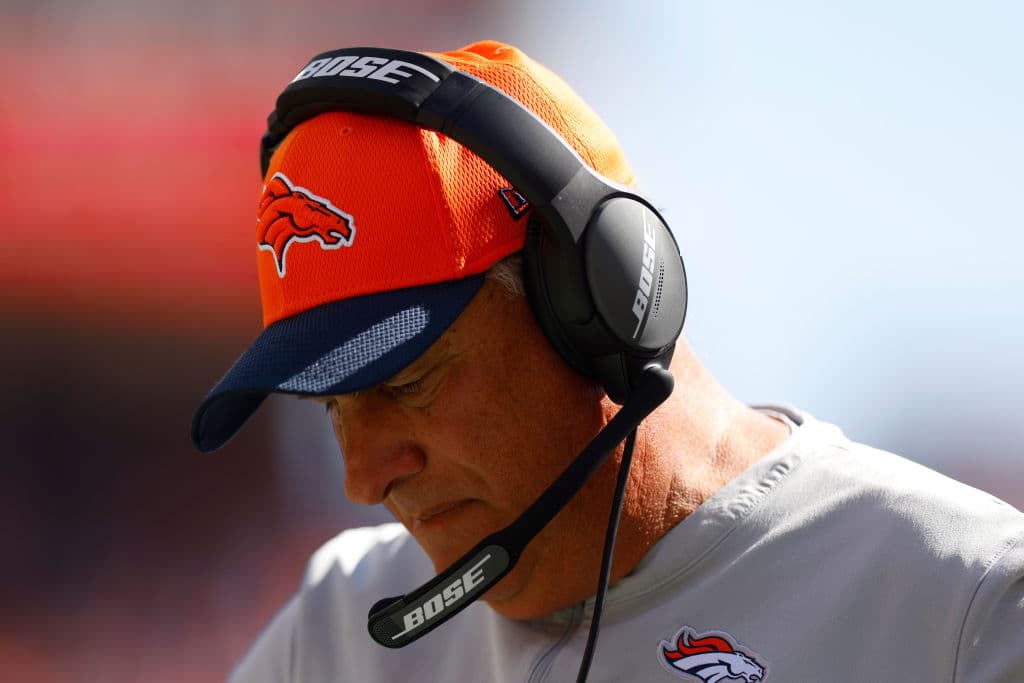 Los Denver Broncos echan a Fangio tras no entrar a playoffs