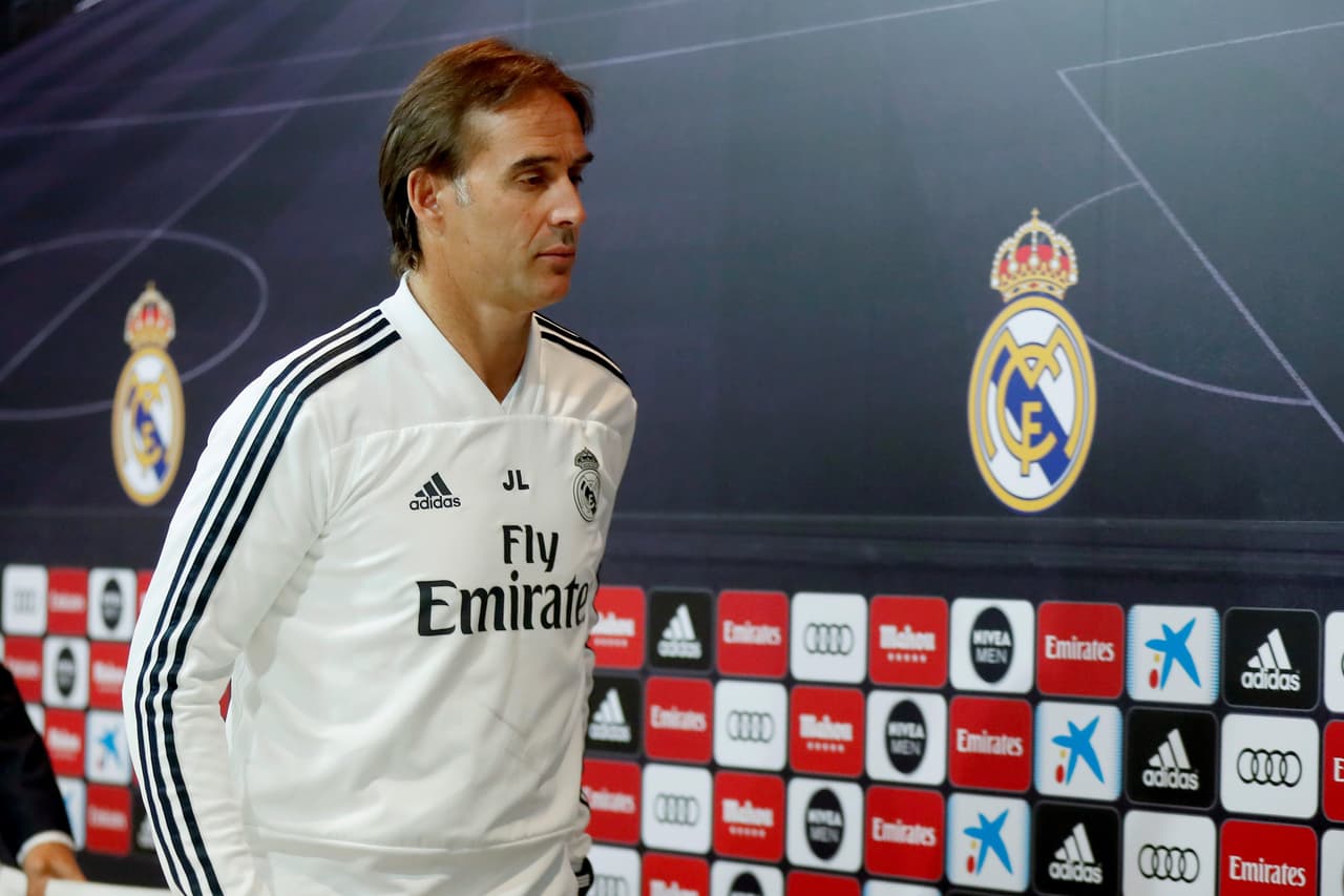 Empecemos por el actual entrenador del Real Madrid, Julen Lopetegui, quien alguna vez fue también jugador del equipo Merengue.