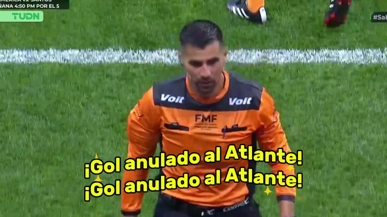 ¡Tarjeta roja para Atlante! Los Potros se quedan con un hombre menos