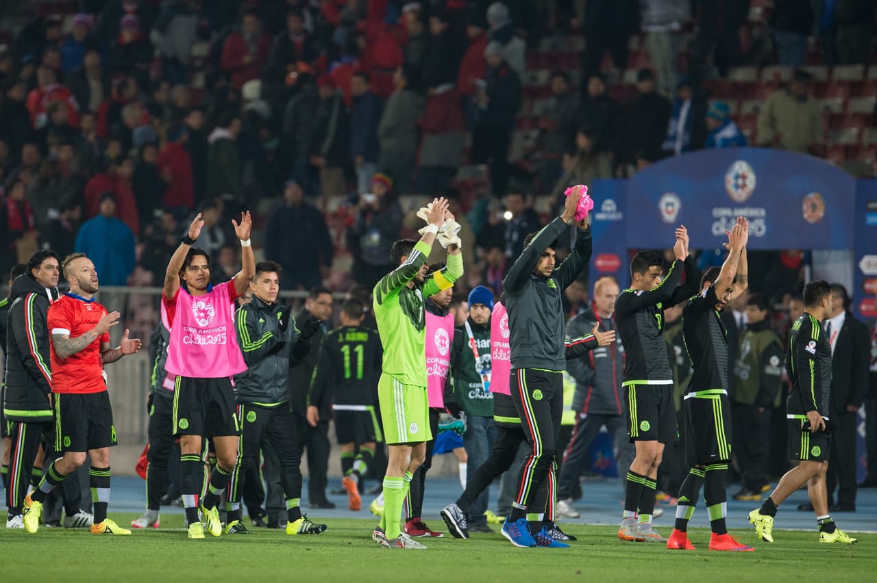 Copa América 2015 (Chile) - El 'Tri' se quedó en esta edición en la fase de grupos.