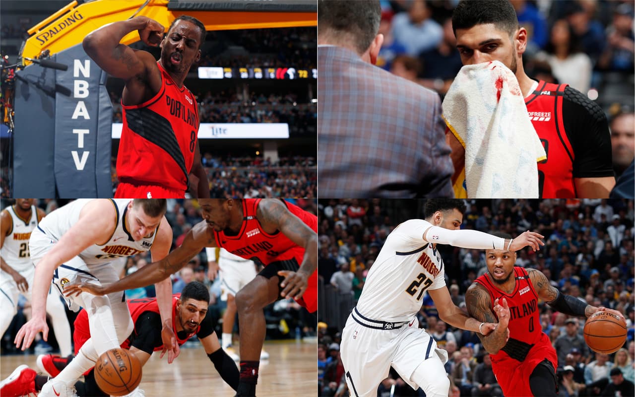 Los Portland Trail Blazers se impusieron 97-90 a los Denver Nuggets en Pepsi Center este miércoles y la serie de segunda ronda de Playoffs de la Conferencia del Oeste se iguala a un triunfo por bando. Estas son las mejores imágenes del Juego 2 de esta contienda.