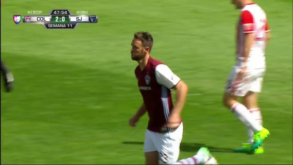 Pase de Shkelzen Gashi,que marca el gol