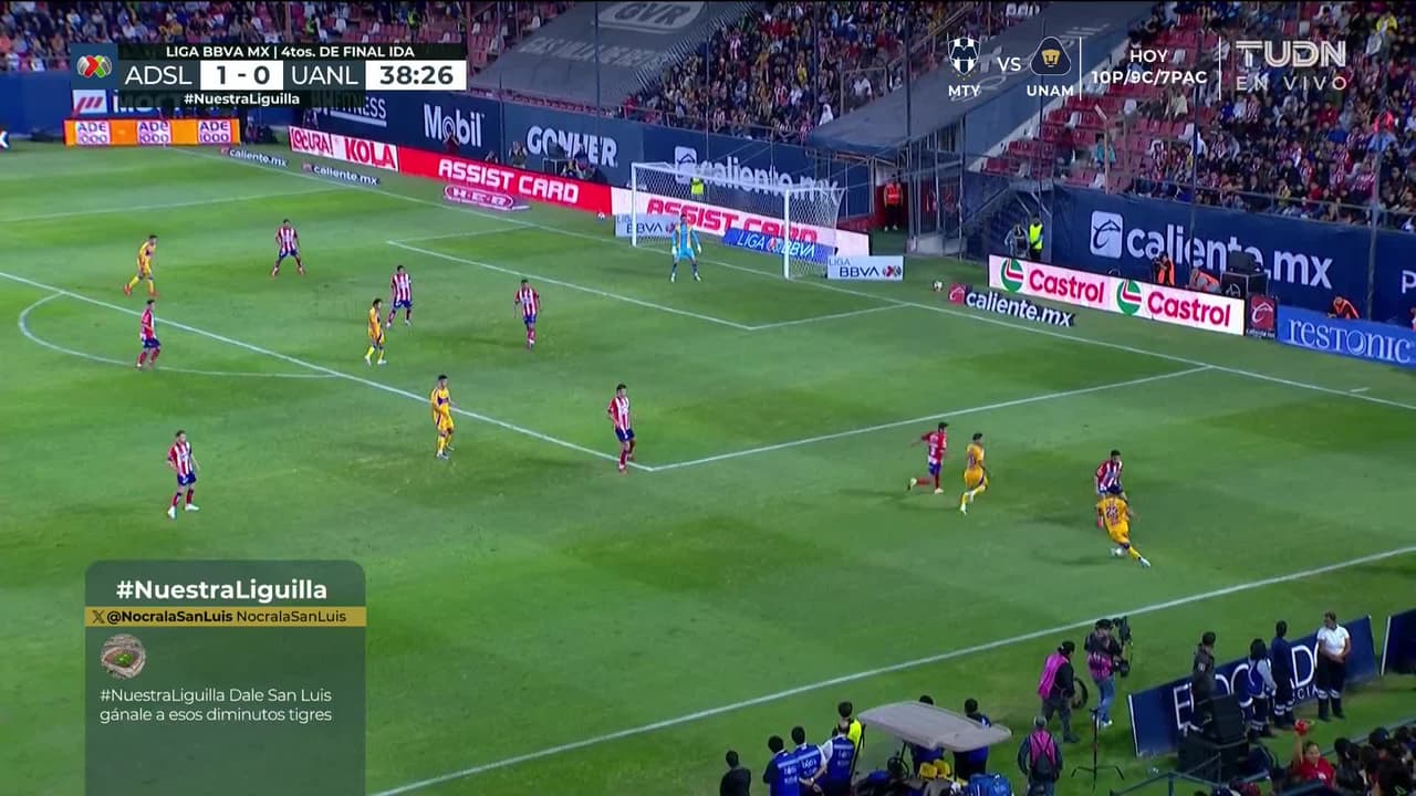 ¡TIRO ATAJADO! disparo por Juan Brunetta.