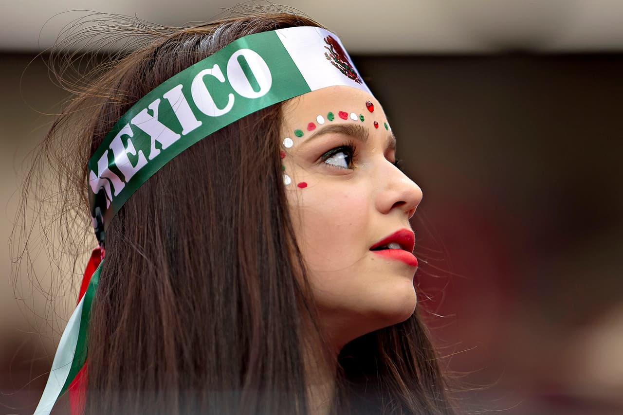 La afición mexicana ya pintó de tricolor las cercanías del Georgia Dome para disfrutar del México vs. Paraguay.