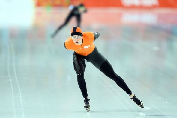 Kramer revalidó, con récord olímpico, su título de Vancouver al encabezar un 'triplete' holandés.