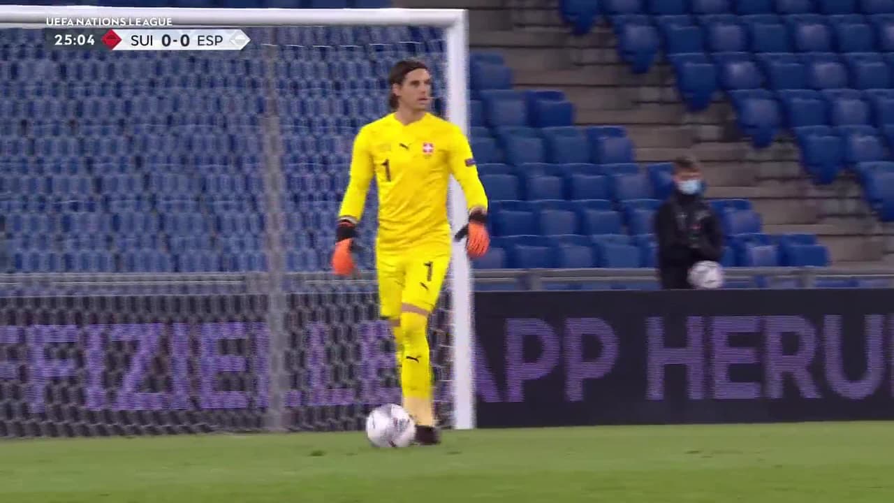 ¡Gol de Suiza! Freuler sorprende a España y pone en ventaja a los suizos