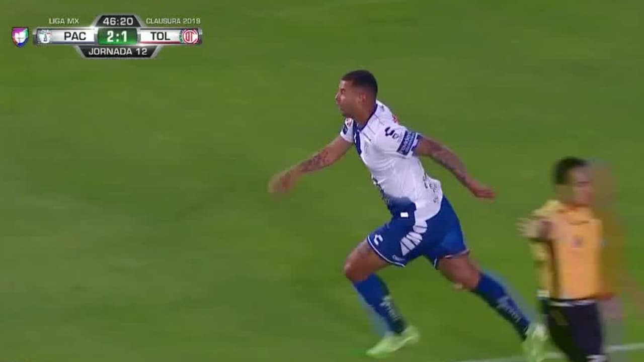 ¡Gol de vestidor! Cardona puso el tercero para Pachuca