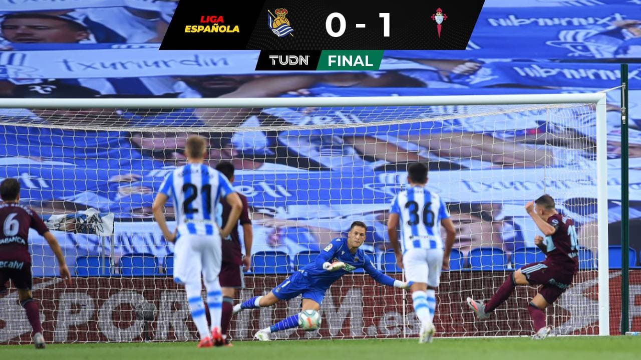 Con Néstor Araujo, el Celta sacó un triunfazo ante Real Sociedad