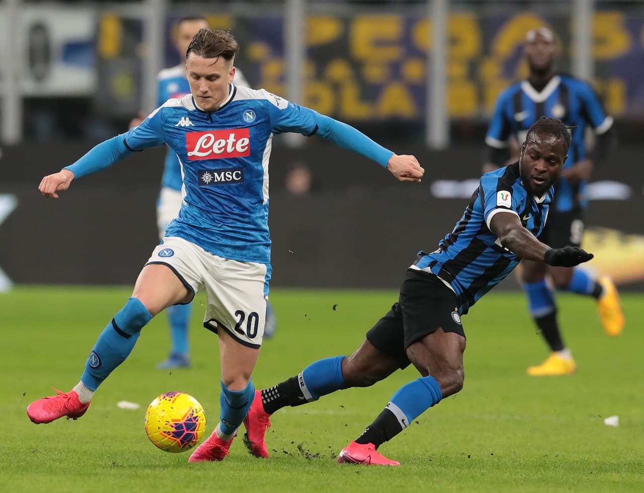 Semifinal de Copa Nápoli-Inter es aplazada por el coronavirus