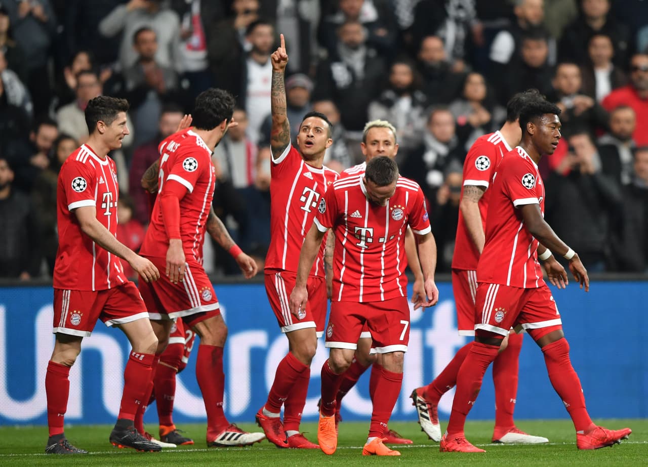 Con un dominio evidente en el marcador tras el 1-3 con tanto de Sandro Wagner al minuto 39, Bayern Munich se convirtió en uno de los mejores ocho de Europa con global de 8-1 en la serie.