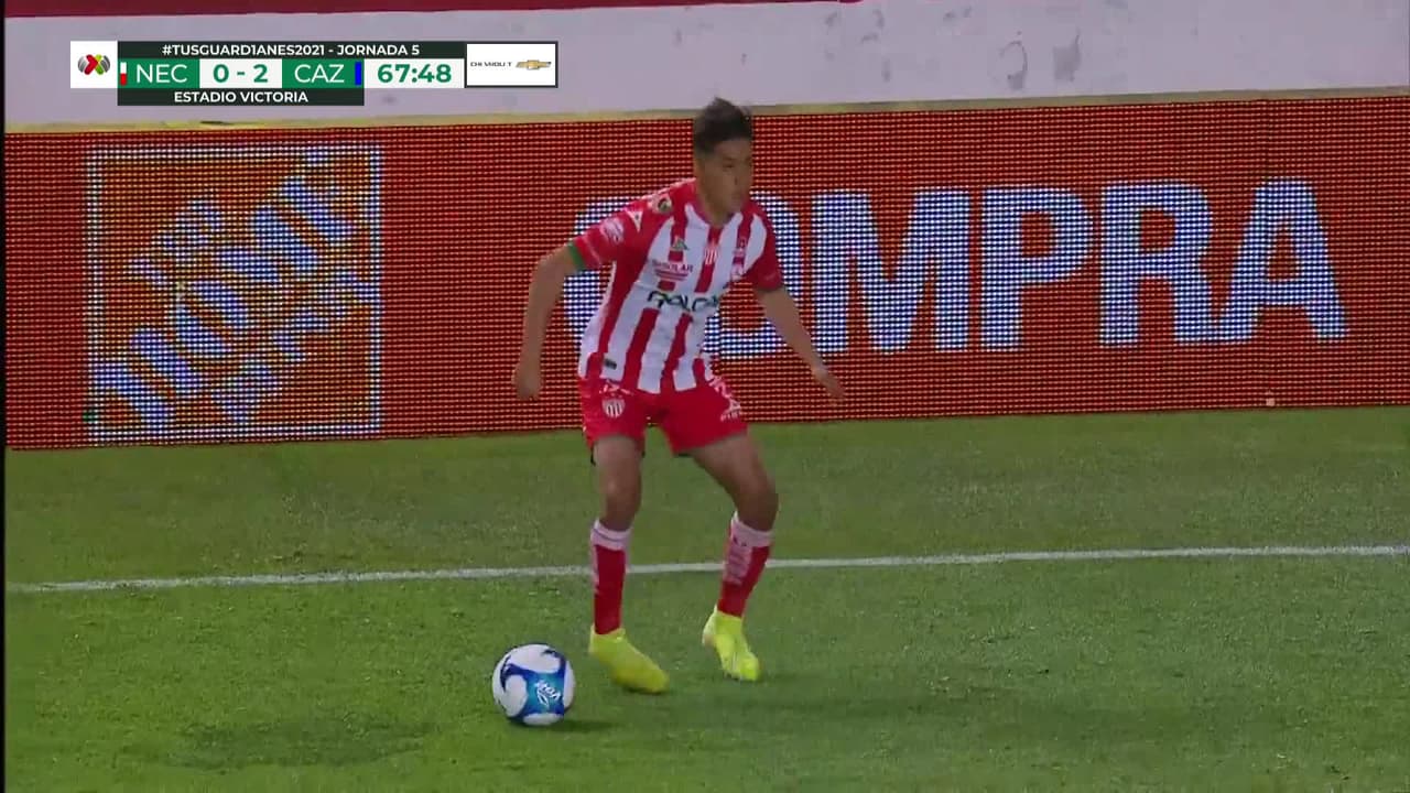 ¡GOOOL! Orbelín Pineda anota para Cruz Azul.