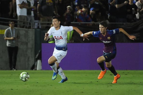 Tottenham logró empatar el partido en dos minutos de la parte complementaria.