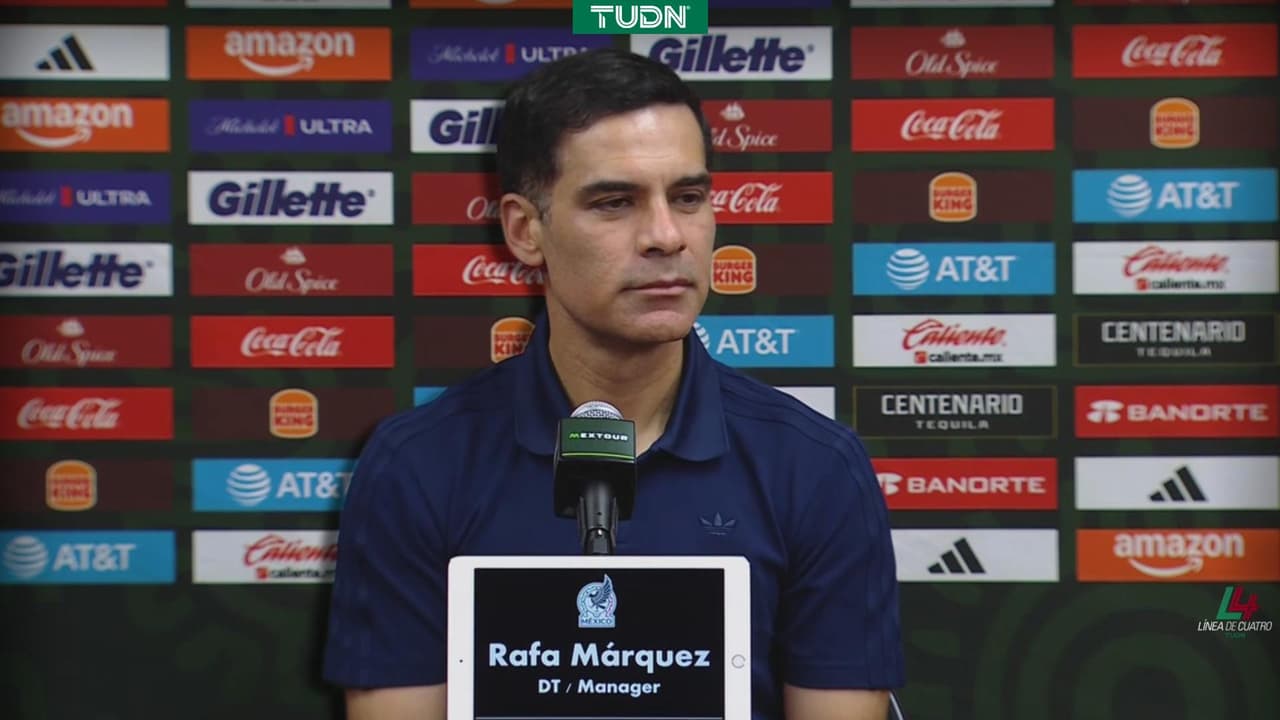Rafa Márquez no compara los juegos del Mundial con los amistosos