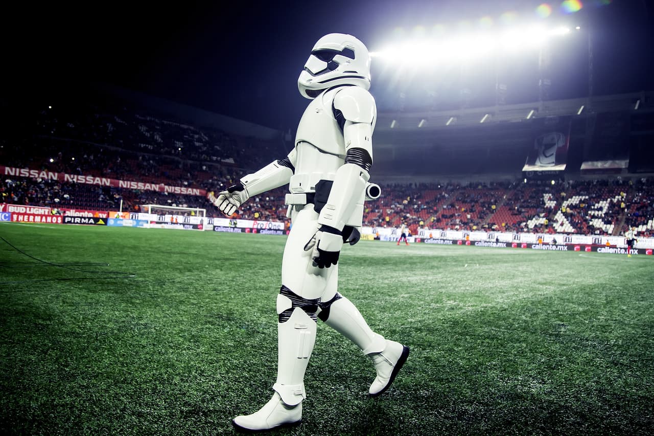 Una noche dedicada a Star Wars, así fue como se presentó Xolos para su partido de la Fecha 18 ante Rayados.