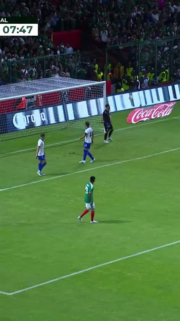 ¡México coquetea con el gol 2 veces! Gutierrez y Quiñones estuvieron cerca