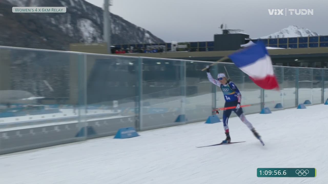 Julia Simon es la reina del biatlón olímpico