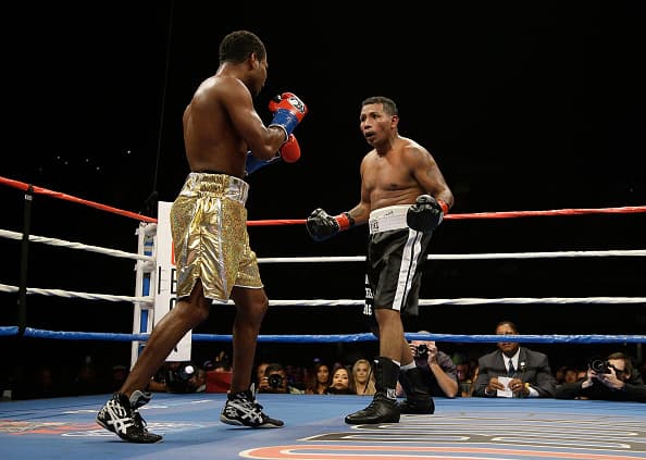 Mayorga llevó al ring sus burlas y retos a falta de algo mejor que ofrecer.