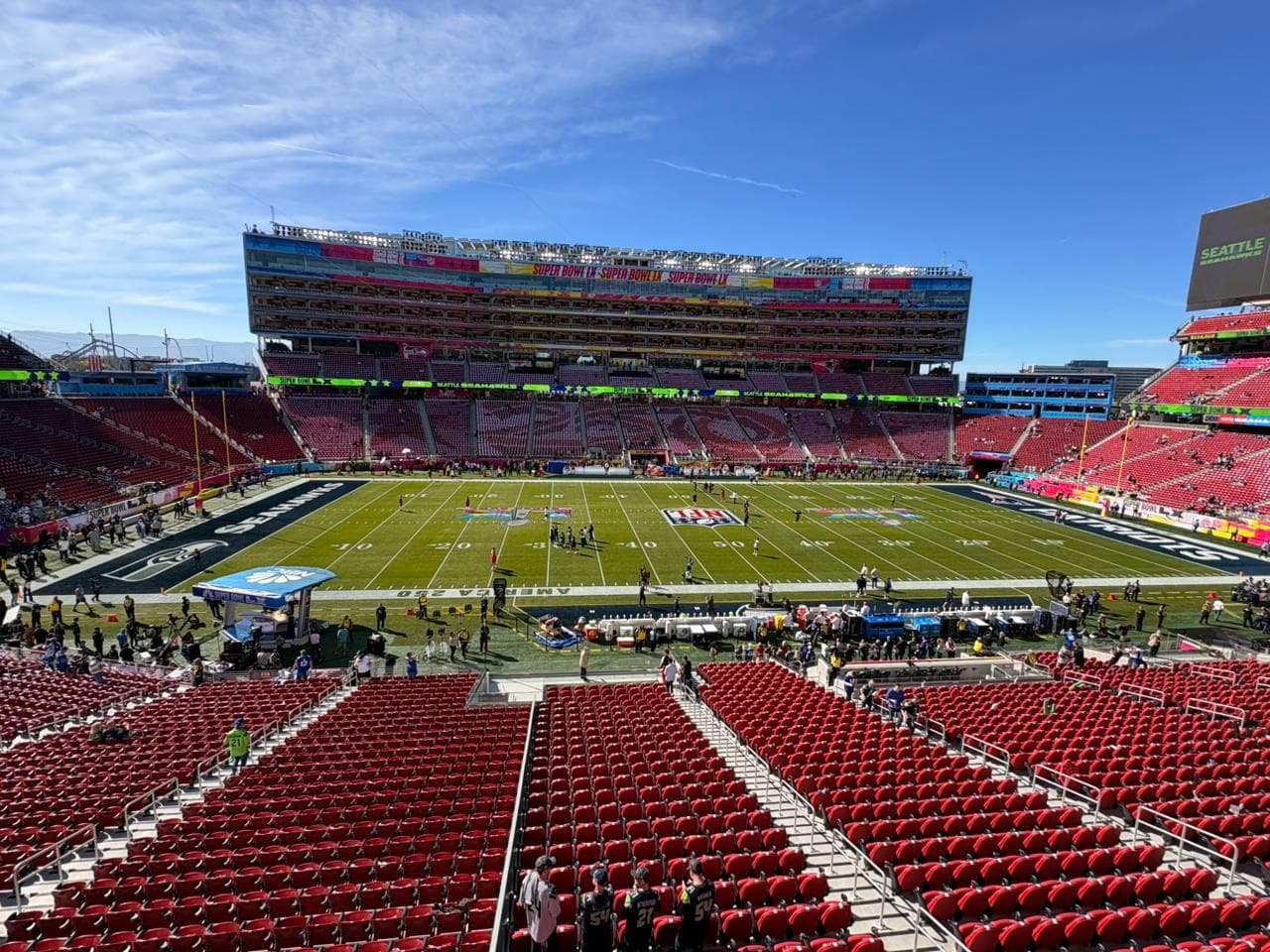 Super Bowl 2026 Patriots vs. Seahawks EN VIVO: Katy Perry motiva a Bad Bunny