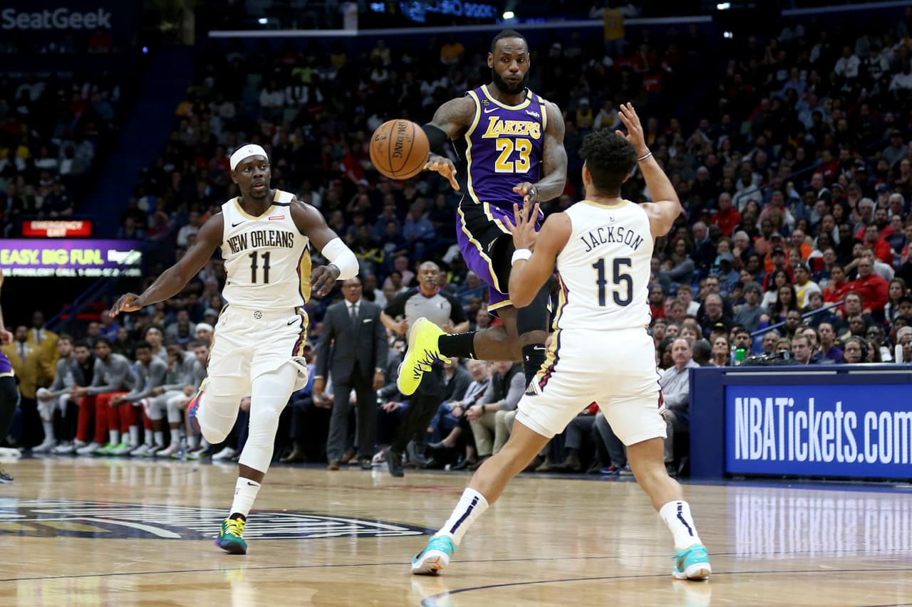 New Orleans Pelicans 114-122 Los Angeles Lakers