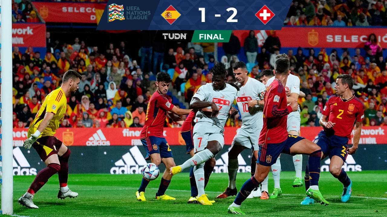 España pierde con Suiza y desilusiona rumbo a Qatar 2022