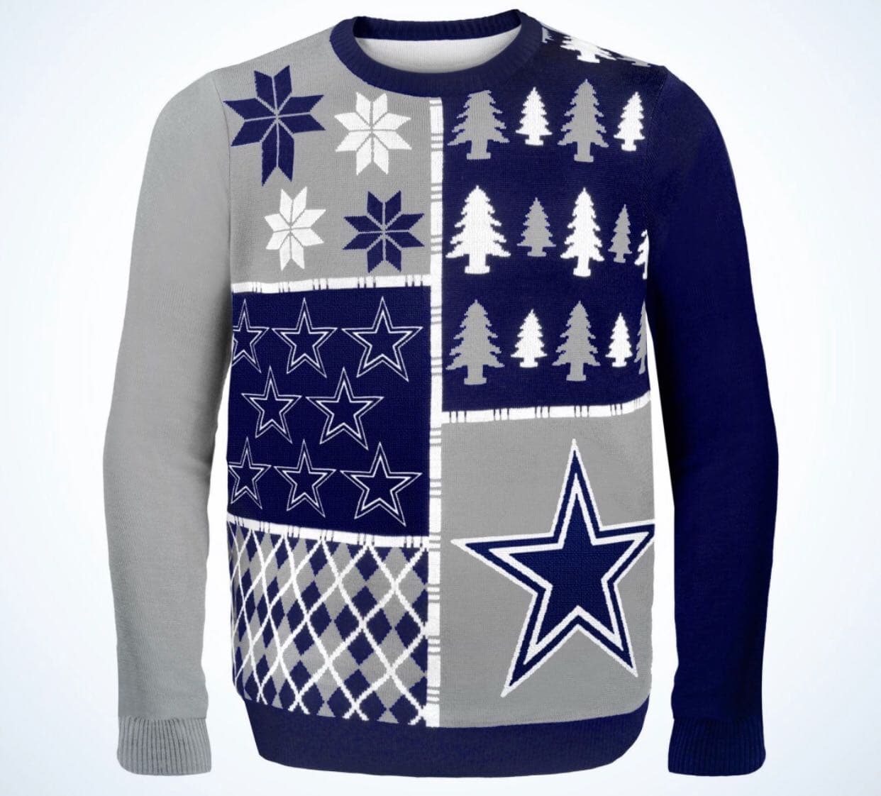 La navidad llegó al mejor futbol americano profesional y estos son los suéteres de los equipos para la época. ¿Te gusta el de tu equipo?