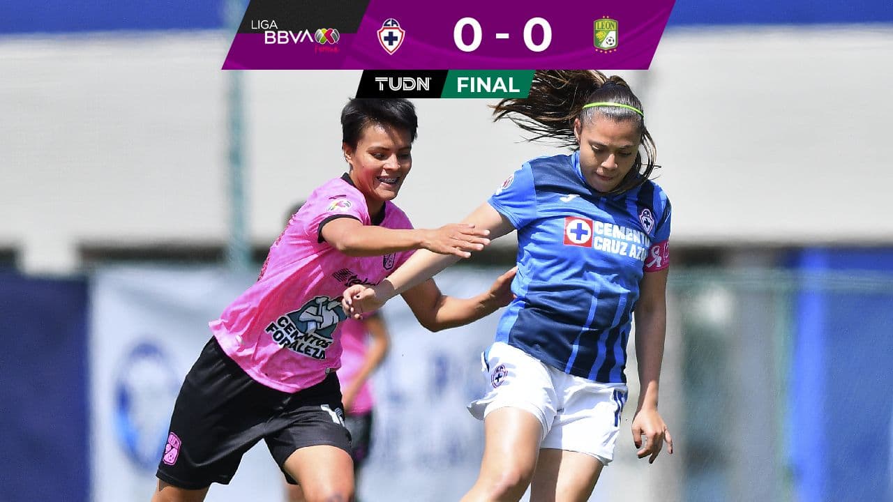 Cruz Azul pierde a Alondra González y divide puntos con León
