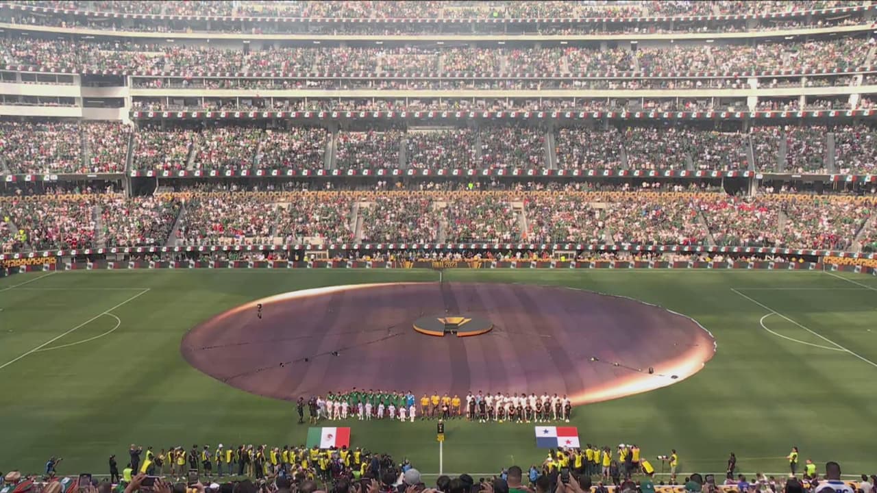 ¡Piel de gallina! Retumban los himnos de México y Panamá en el SoFi Stadium
