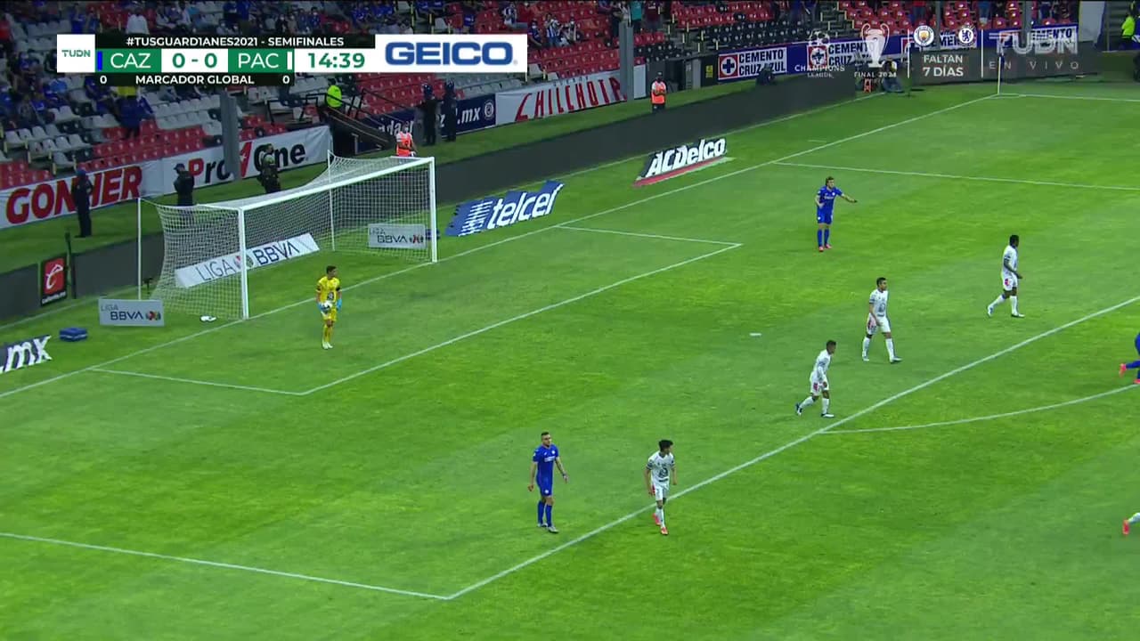 ¡TIRO ATAJADO! disparo por Ignacio Rivero.