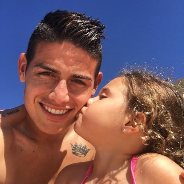 La bella Salomé Rodriguez Ospina, es la hija de James Rodríguez.