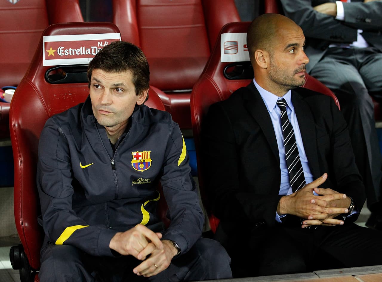 Tito Vilanova logró reconocimiento como asistente técnico de Pep Guardiola en Barcelona del 2008 al 2012, cuando el equipo desplegó su mejor fútbol y en 2009 logró triplete.