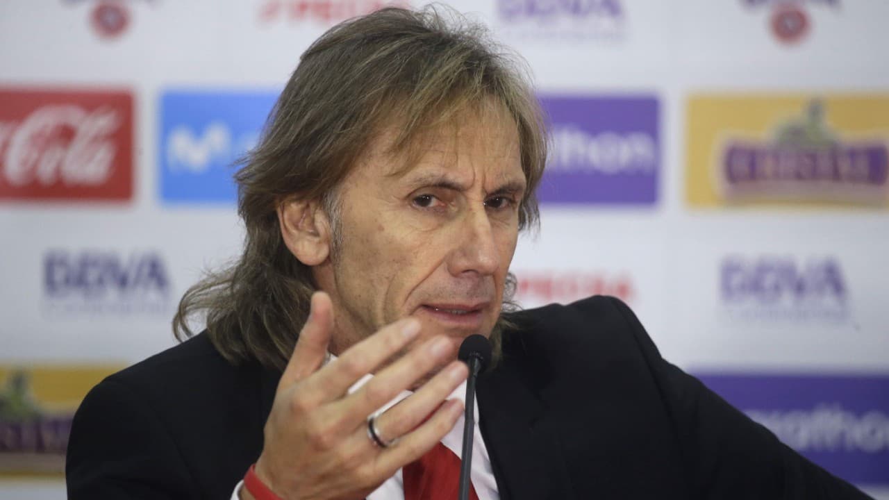 Pese a favoritismo de Brasil, Gareca afirma que Perú llega "con ambiciones"