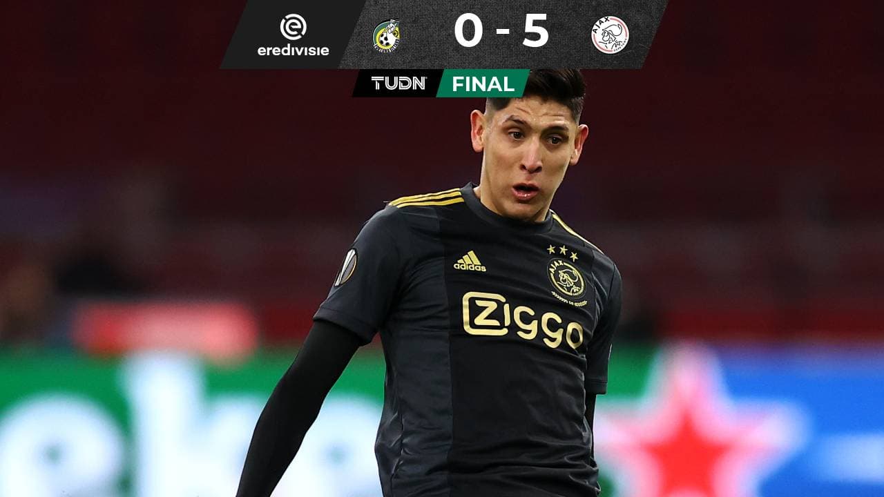 ¡Máquina! Edson Álvarez es titular en la goleada del Ajax