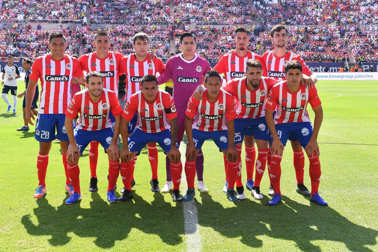 Once inicial de Atlético de San Luis