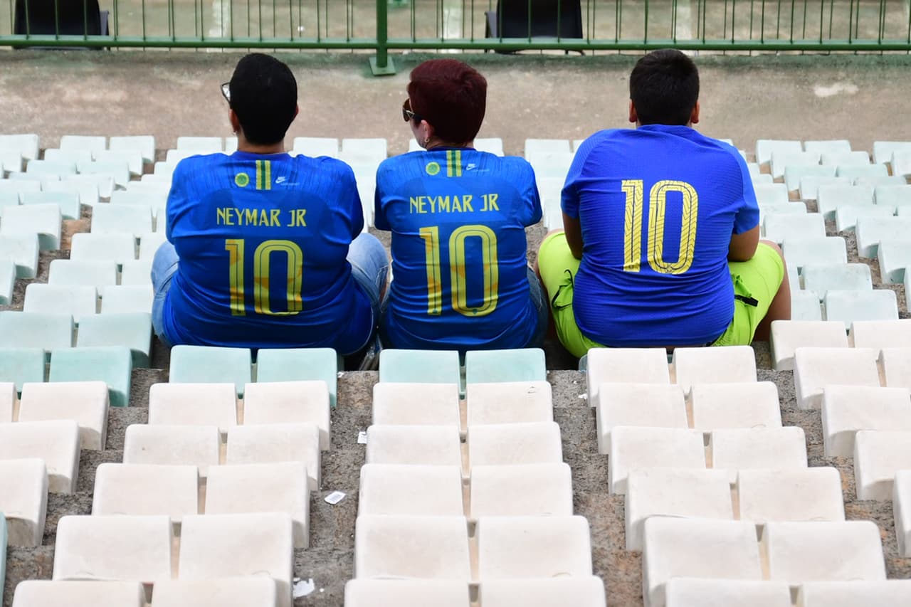 Gran ambiente en el estadio Walmir Campelo Bezerra para la final del Mundial Sub-17 entre Brasil y México.