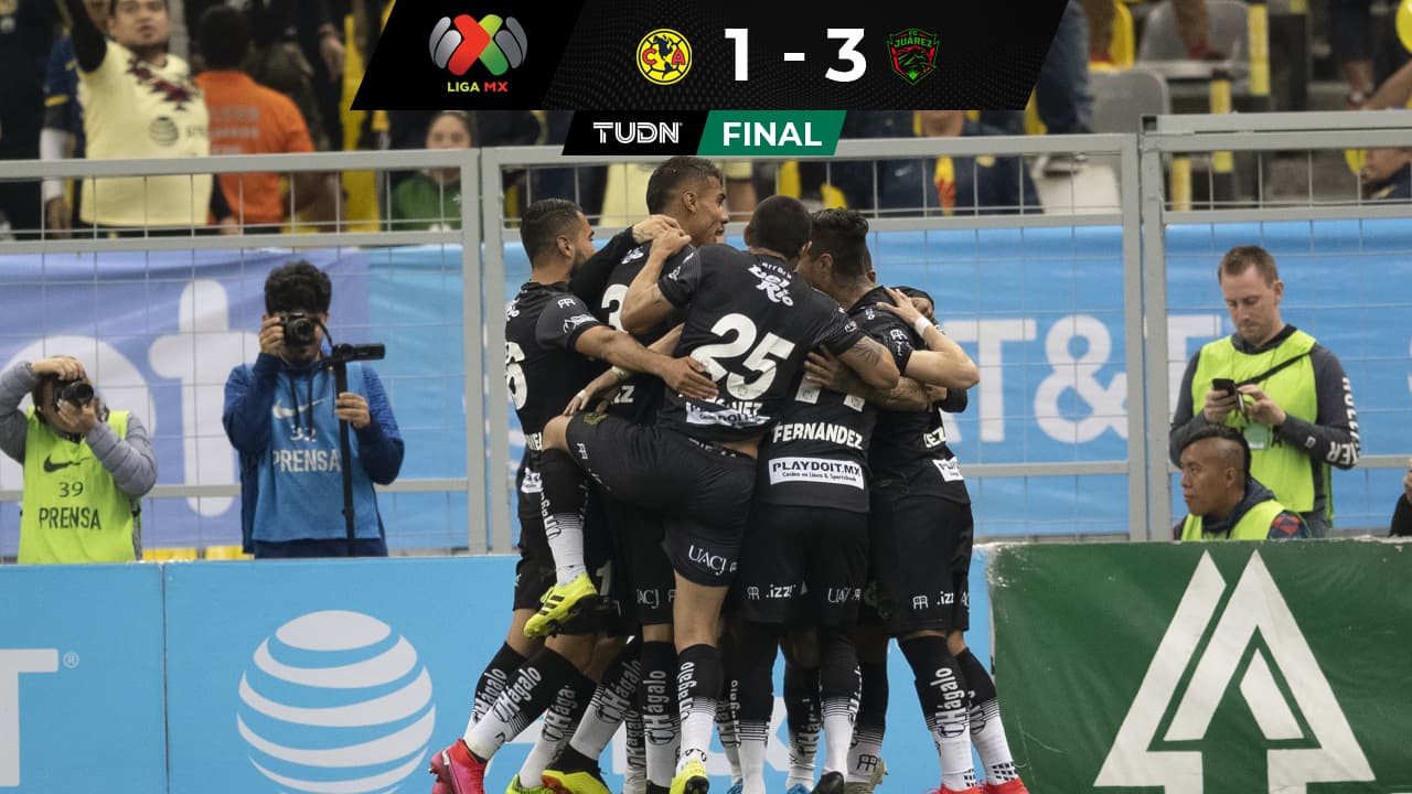 ¡Brava sorpresa! Juárez le pegó al América a domicilio