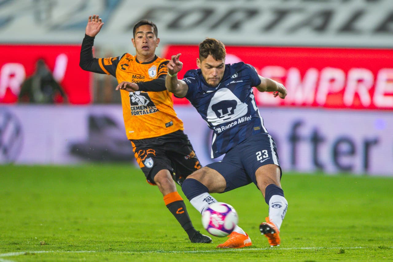 Con goles de Juan Pablo Vigón y Erick Aguirre, Pumas y pachuca no se pueden quedar con la victoria y se conforman con un punto.