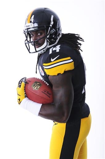 Checa el portafolio de imágenes del receptor egresado de Auburn y seleccionado por los Steelers, Sammie Coates (AP-NFL).
