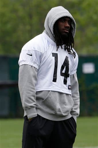 Checa el portafolio de imágenes del receptor egresado de Auburn y seleccionado por los Steelers, Sammie Coates (AP-NFL).