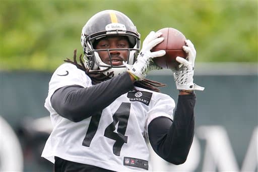 Checa el portafolio de imágenes del receptor egresado de Auburn y seleccionado por los Steelers, Sammie Coates (AP-NFL).