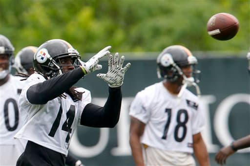 Checa el portafolio de imágenes del receptor egresado de Auburn y seleccionado por los Steelers, Sammie Coates (AP-NFL).