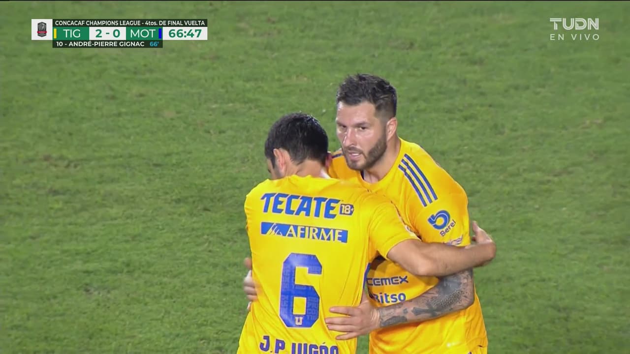 ¡Doblete de Gignac! André puntea ante el arquero y empuja el 2-0