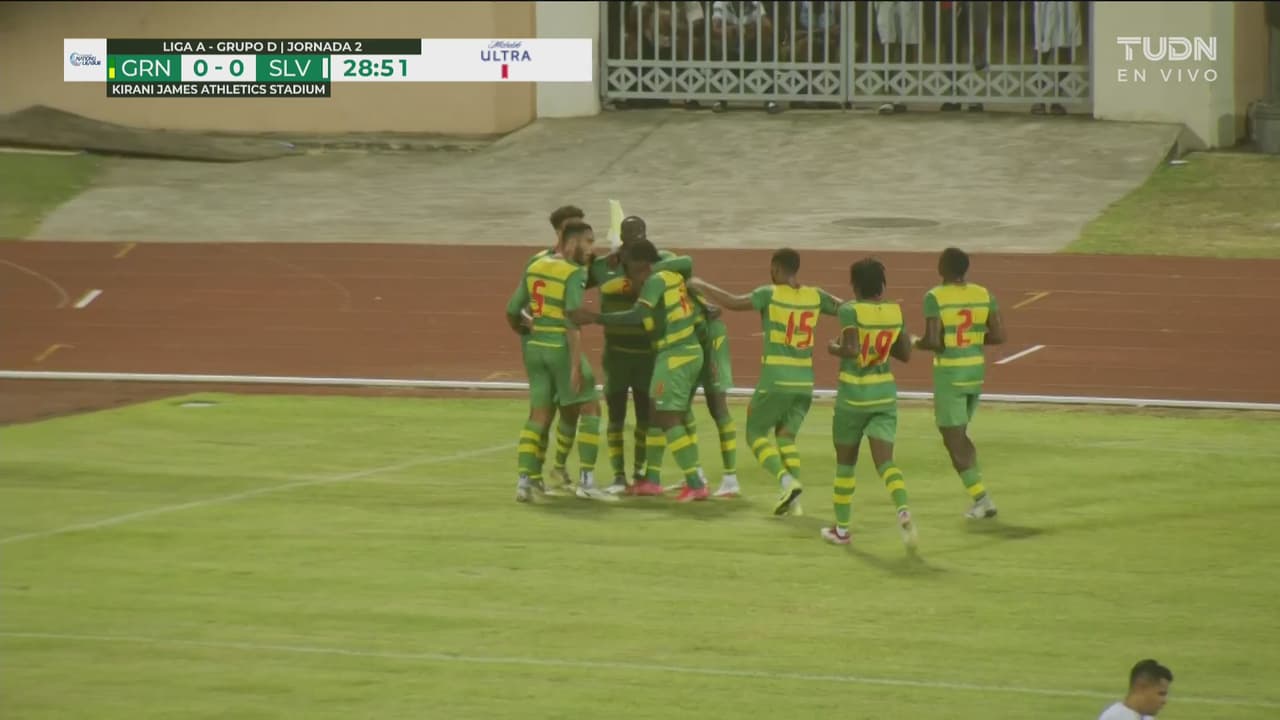 ¡Granada hace el primero! Agyepong dispara y con desvío hace el 1-0