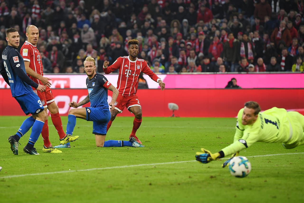 Kingsley Coman puso al minuto 18 del segundo tiempo el gol de la remontada, en la muestra de dominio del partido.