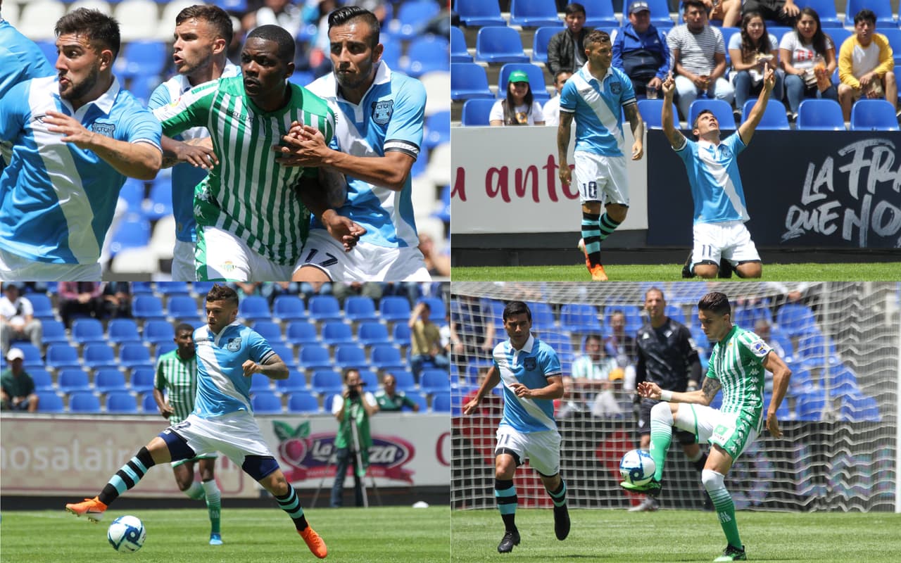 El Club de Fútbol Puebla recibió, con motivo de la celebración de su 75 aniversario, al Real Betis Balompié de la Liga de España en el Estadio Cuauhtémoc. Y los Camoteros festejaron por partida doble.
