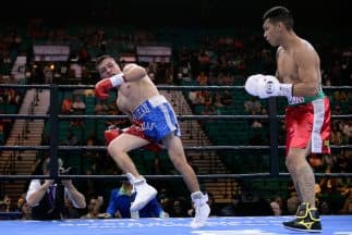 Jorge Lara mantuvo su invicto ante Mario Macías