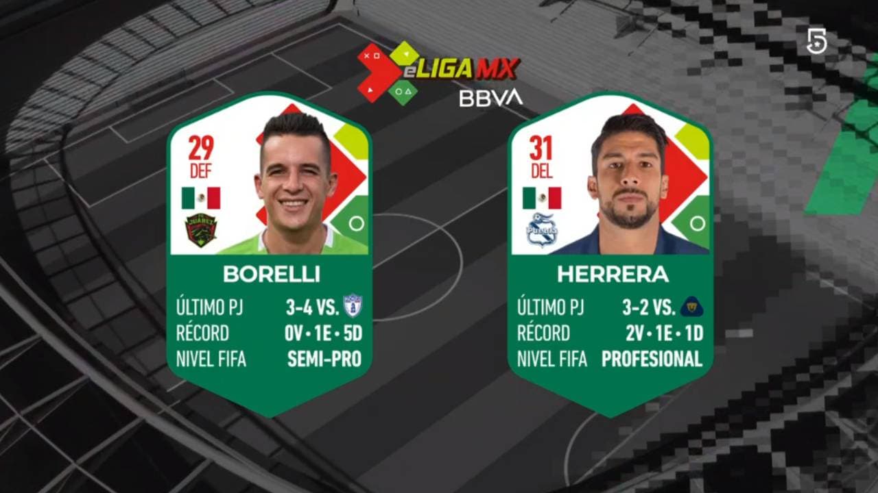 Eder Borelli y Eduardo Herrera empataron a dos goles en la eLiga MX.