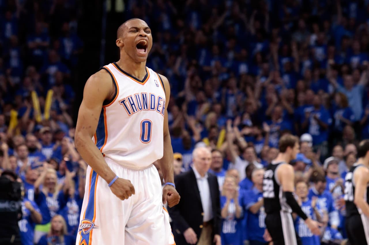 <b>Oklahoma City Thunder: Russell Westbrook</b>. Tras la cuestionable salida de Kevin Durant a Golden State, Russ ocupa el lugar del jugador más importante en la historia de OKC. Su lealtad es su argumento.